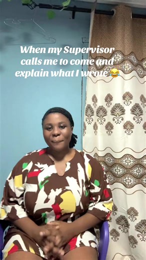 Explaining My Work to the Supervisor