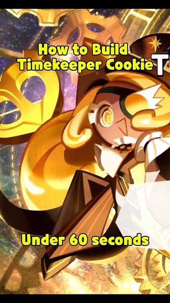 How to build Timekeeper Cookie Perfectly #cookierunkingdom