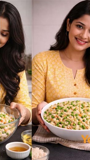 Soft, fluffy & delicious Upma in 10 minute