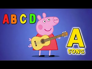 Learning Alphabet Song with Peppa Pig