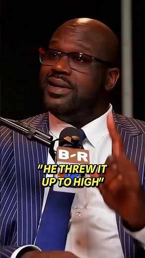 Shaq and Kobe's Iconic Alley oop Dunk🥀#shorts #nbahighlights