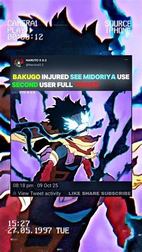 BAKUGO INJURED SEE MIDORIYA USE SECOND USER FULLPOWER