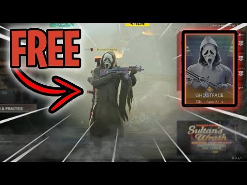 How to get the Ghost Face Outfit for FREE in Warzone