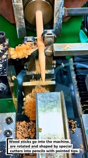 Automatic Wooden Pencil Making Machine!