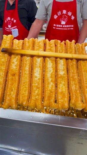 fried dough sticks #reels | Jajanan Asia