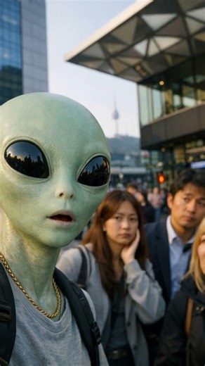 "Aliens Expose: Samsung Store Secrets - Are Humans Obsessed with Our Ancient Tech? 🚀👽"