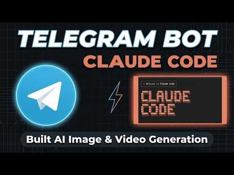 Telegram Bot That Generates Images & Videos with Claude Code (Step-by-Step)