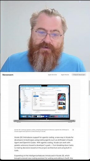 Xcode 26.3 – Developers can leverage coding agents directly in Xcode