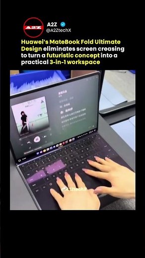 Huawei Just Built a $3,300 Foldable Laptop That Changes Everything