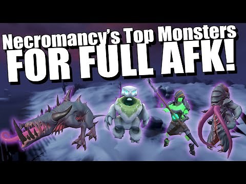 Top Monsters to Fully AFK With Necromancy! [Runescape 3]