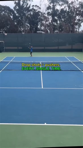✦ PinkboatSD Tennis ✦ on Instagram: "When they push? Drop shot never fails 👌 . . . #tennis #tennisplayer #tenniscourt #tennislife #sandiego #californiatennis #tennisinspiration #usta #tennislover #tennissingles #tennishighlight #tennismatch #tennistraining #tennispov #tennisdrill #socaltennis"