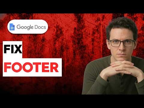 How to Fix Footer in Google Docs [2026 Full Guide]