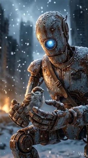 The Last Heartbeat: A Robot's Final Sacrifice 🤖❤️