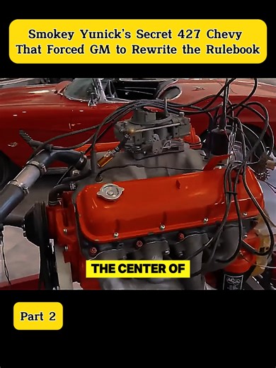 Part 2. Smokey Yunick’s Secret 427 Chevy That Forced GM to Rewrite the Rulebook!#MuscleCar #ClassicCars #V8Power #EngineWars #CarEnthusiast #Horsepower #CarMaintenance #CarTips #chevy