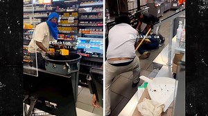 7-Eleven Workers Savagely Beat Cigarette Robber on Video