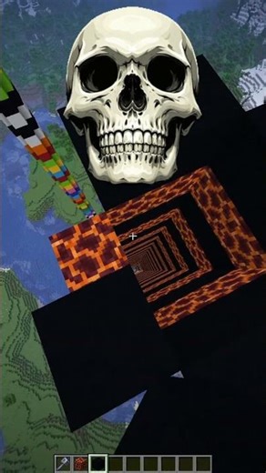 HELL DROPPER in Minecraft… 😱🔥 #minecraft #rblx #roblox #minecraft #shorts #minecraftshorts