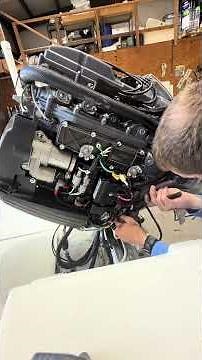 Suzuki DF140 Power Trim and Tilt Motor Replacement