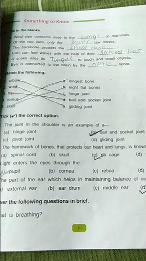 DAV school class 5 science chapter 1 solution