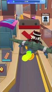 #subwayrush endless runner#games#run#fyp#janganlupasubscribe