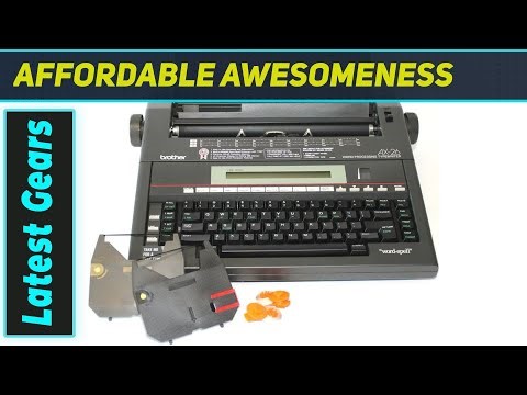 Brother AX-26: The Ultimate Portable Electronic Typewriter for Focused Writing