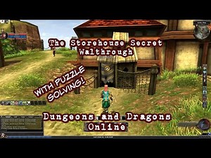 The Storehouse's Secret DDO Walkthrough with Puzzle Solving! Dungeons and Dragons Online