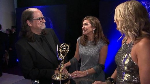 Emmy winner turns speech into marriage proposal