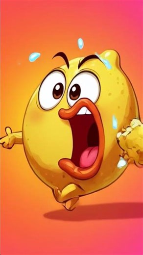 Funny Lemon Eating ASMR 🍋 | Cute Lemon Running & Eating Sounds