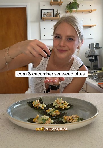 Refreshing Seaweed Snacks with Kewpie Mayonnaise