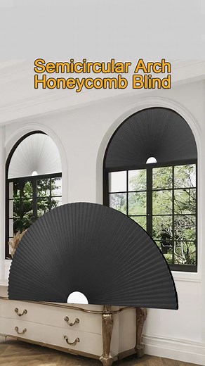 Arched Honeycomb Shades: Easy Installation Guide