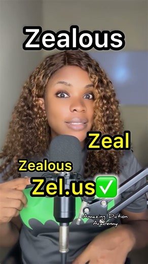 Pronunciation of zealous #englishlanguage