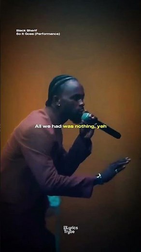 Black Sherif - So It Goes (Lyrics)