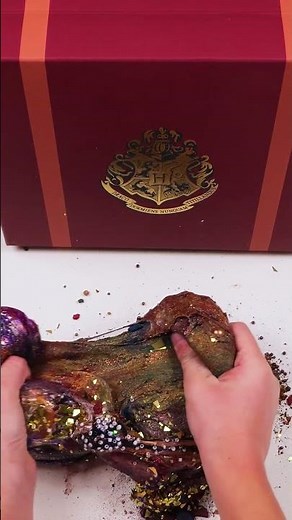 Mixing Satisfying Harry Potter ASMR Slime!