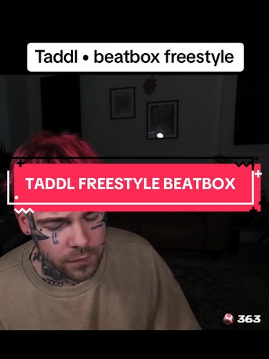 Taddl Beatbox Freestyle auf Twitch – Wahnsinn Live!