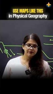 Use Maps Like This in Physical Geography #ytshorts #geography #upsc