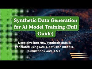 Synthetic Data Explained: How AI Models Learn w/o Real Data | Data Generation for AI Model Training