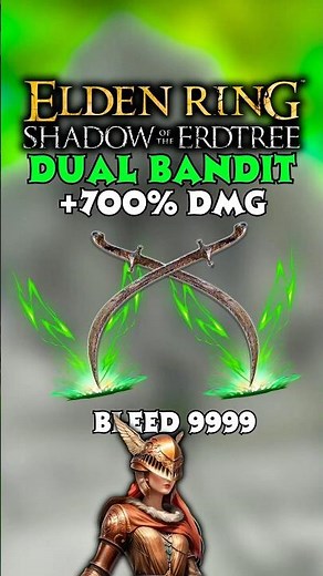 The ONLY Bleed Build You’ll Ever Need in 2025! 💀 Bandit Curved Sword Elden Ring Build #eldenring