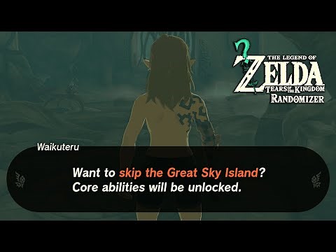 🔴 Start Island Now Skippable! - Zelda TOTK Randomizer v1.4.0 (1 Member = 1 Goal) (1/2)