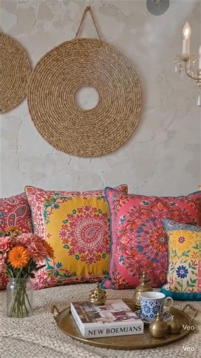 Vintage bohemian bedroom decor so dreamy and cozy! 🌿✨ #Bohemian #Decor #Bedroom