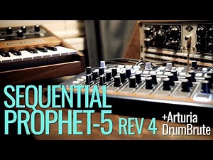 Sequential Prophet-5 Rev 4   DrumBrute Sketch