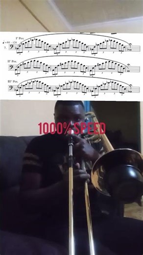 How to play 1000% on trombone