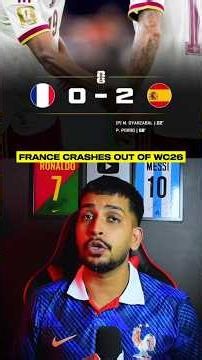 SPAIN ELIMINATE FRANCE 😱