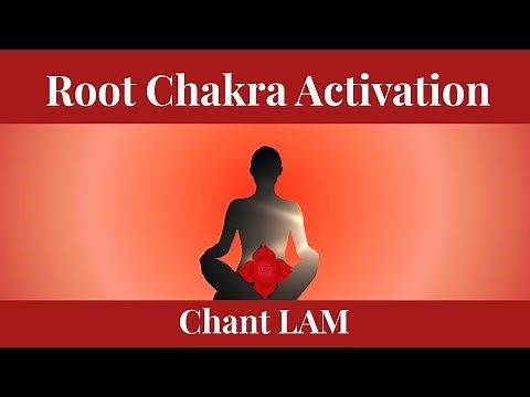 Root Chakra Activation | Chant LAM with Me | Muladhara Healing Meditation for Grounding