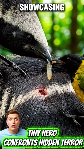 Tiny Hero Confronts Hidden Terror. #shorts #asmr #nature