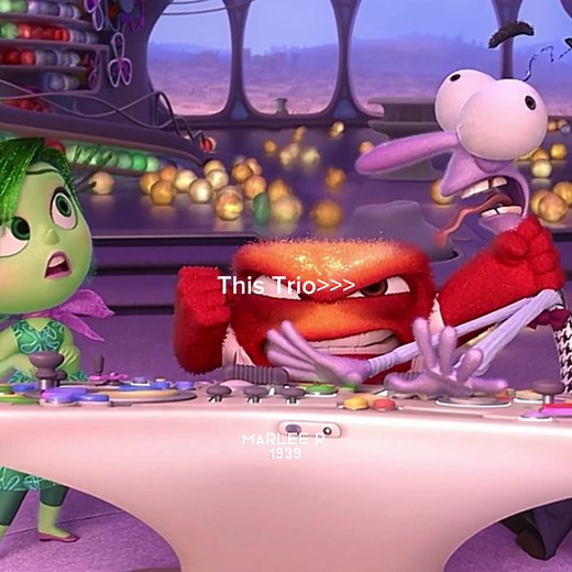 They're so chaotic, its so funny | (Anger, Disgust and Fear edit) #insideout #anger #disgust #fear