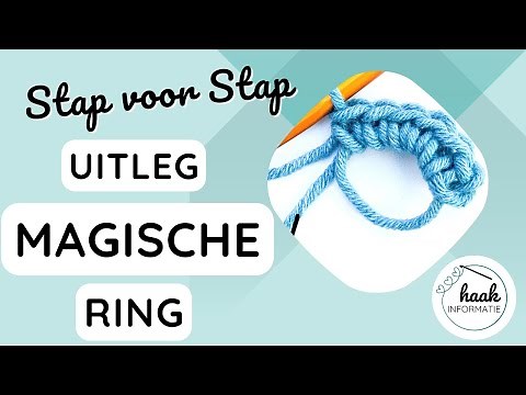 Magische Ring Haken | Leren Haken | Haakinformatie.nl
