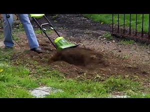 Sun Joe® 14inch 6.5Amp Electric Garden Tiller and Cultivator