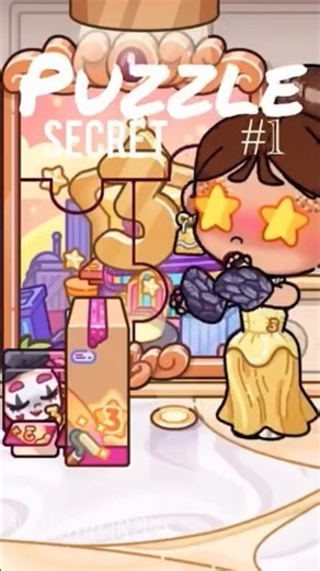 puzzle secret number 1 #vlog #avatarstory #avatarworld #AWBDAY #tocaboca #subscribers #shortvideo