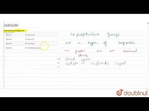 Coprophilous fungi grows | 11 | BIOLOGICAL CLASSIFICATION | BIOLOGY | A2Z | Doubtnut