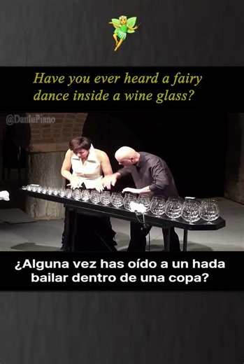 Sounds like tiny fairies dancing inside crystal glasses ✨🧚