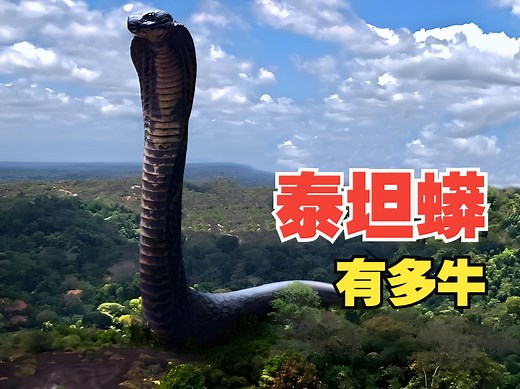 泰坦巨蟒究竟有多强悍？它后来为何灭绝了？